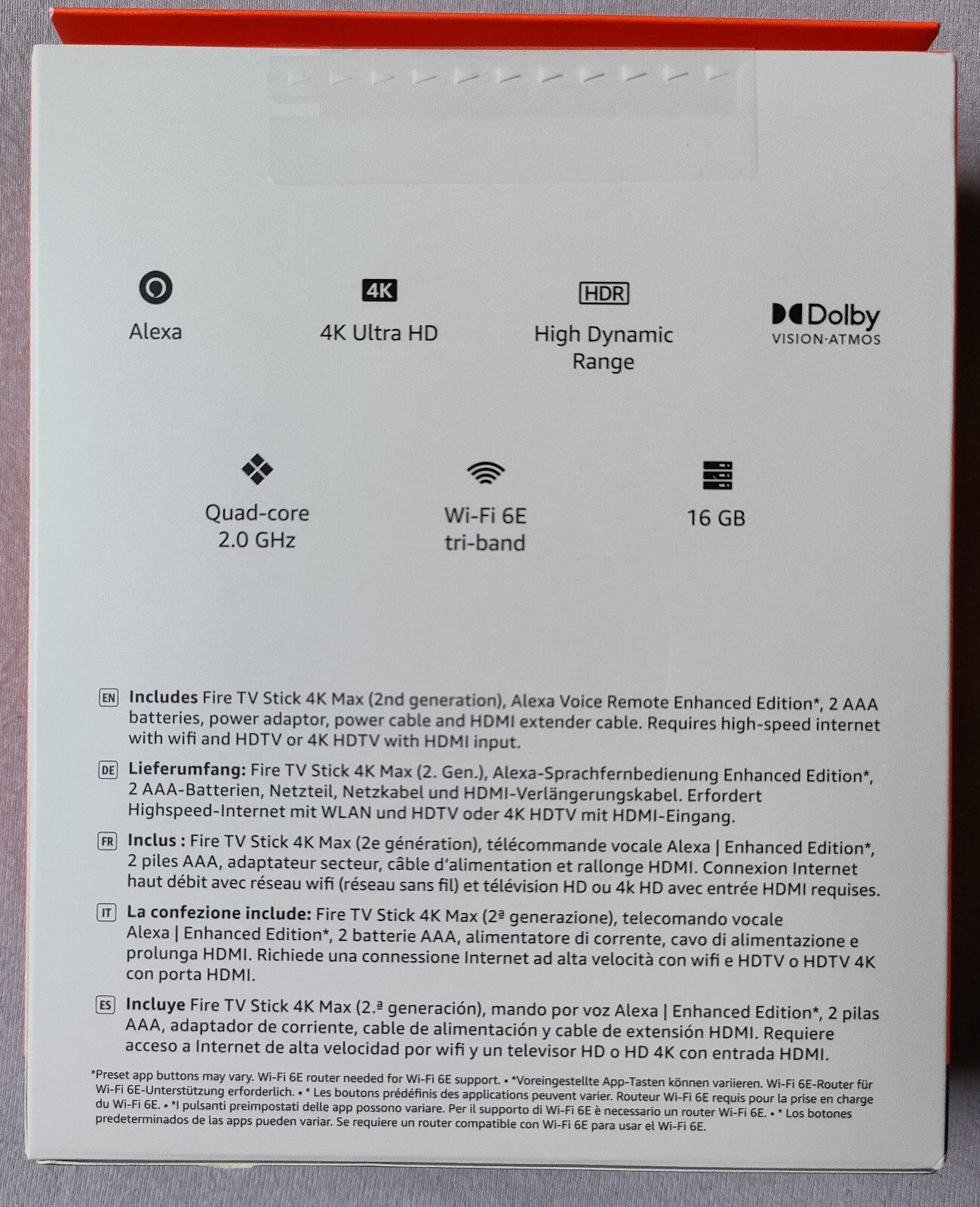 Thumbnail - Amazon Fire Tv Stick 4k Max (2. Generation) Mit