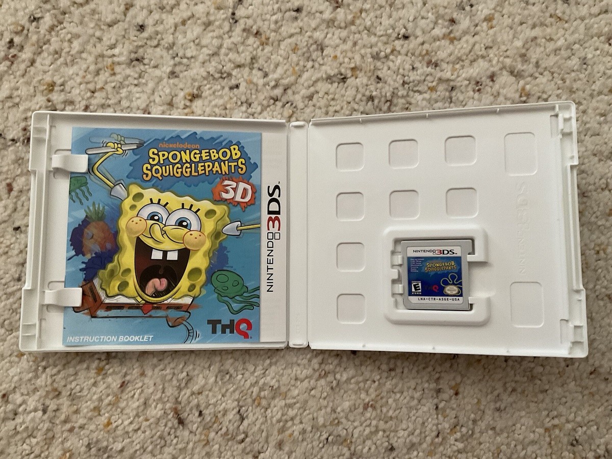 THQ SpongeBob SquigglePants 3D | Nintendo 3DS | 2011