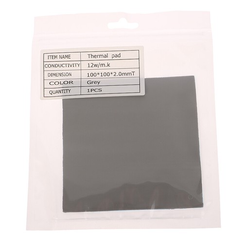 100x100mm Thermal Pad GPU CPU Heatsink Cooling Conductive Silicone Pad - Afbeelding 22 van 32