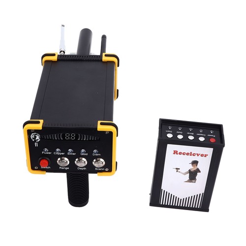 US New 1000m Electric Long Range Locator Metal Detector Gold Silver Treasure - Picture 7 of 21