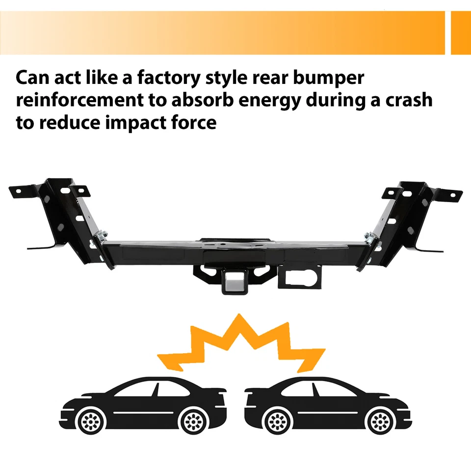 Refuerzo de parachoques trasero para Ford F-150 2009-2014 con remolque de enganche de remolque clase 3 Foto 4 de 4