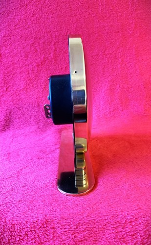 Vintage Large Smiths Desk Mantel Brass Clock - Picture 3 of 8