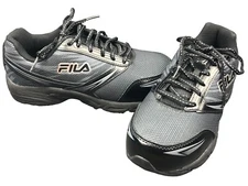 FILA Women's Memory Meiera 2 Composite Toe Athletic Work Shoes Black Size 6 M