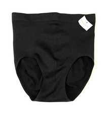 NEW Skinnygirl Seamless Shaping Briefs S Black