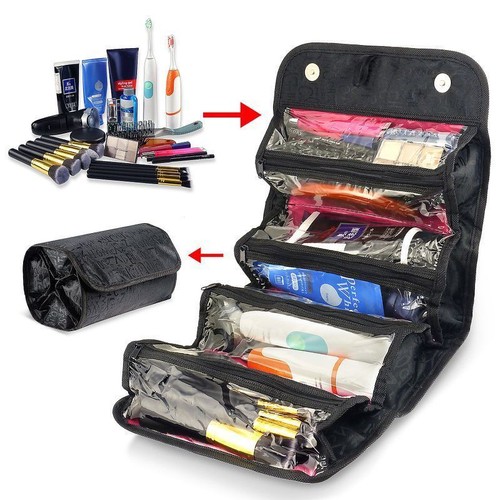 Roll-up Storage Bag Cosmetic Makeup 