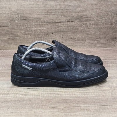 Mephisto Mallory Men's Size 10.5 M Black Leather Slip On Casual Shoes