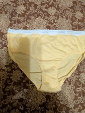Vintage Calvin Klein Cotton Signature Brief Panties Size 7