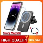 Magnetic Wireless Charger Car Mount Holder For iPhone 15 16 17 Pro Max MagSafe