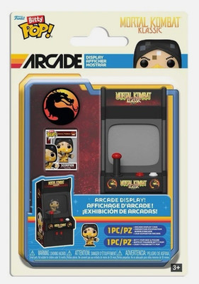 Funko Bitty Pop! Arcade Mortal Kombat Arcade Vitrine - Funko Marvel NEU
