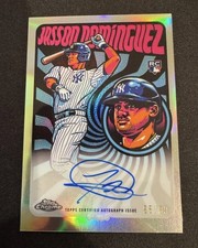 2024 Topps Chrome Ultra Violet All Stars Autograph Jasson Dominguez /99  UVA-JAD