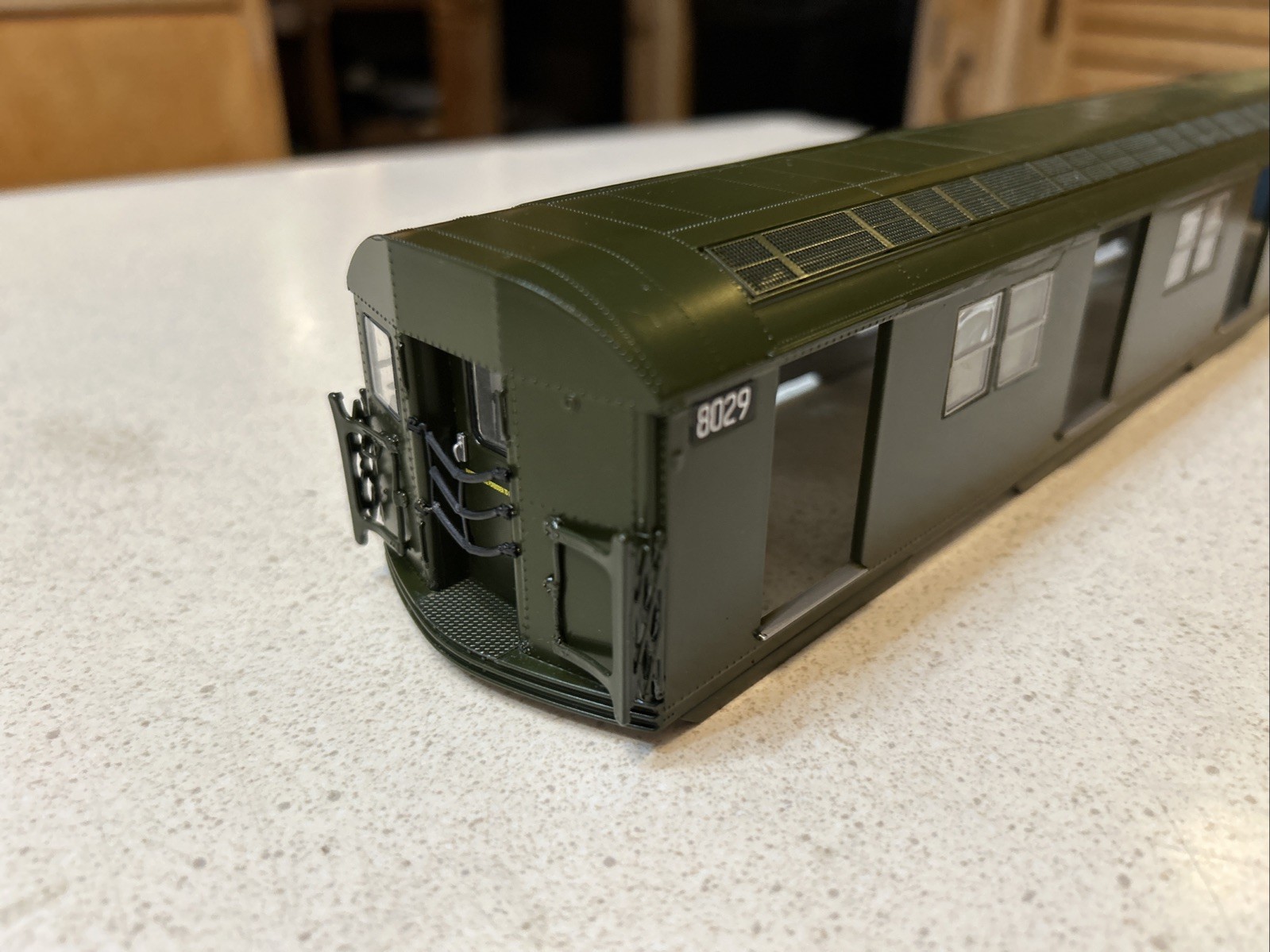 Lionel Subway Coney Island Astoria Local Green Car # 8029 Shell Only O Gauge New