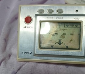 Nintendo Game & Watch Vermin (with instruction manual)