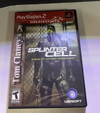 Splinter Cell - Sony PlayStation 2 PS2 Complete w/ Manual