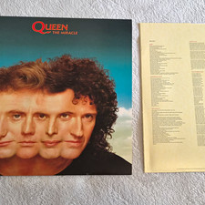 Queen The Miracle 1989 Parlophone 12" Black Vinyl LP 33RPM PCSD 107 Inner