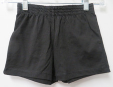 Girls Wonder Nation Play Shorts 1 Pair Only Black Soot Size XS 4-6 NWT