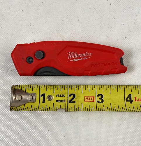 🌟Milwaukee 48-22-1500 Fastback Compact Folding Utility Knife, New Razor, NICE! - Picture 6 of 7