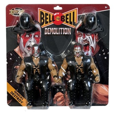 (Bell to Bell) Demolition Ax & Smash -  2-Pack  Toy Wrestling Figures