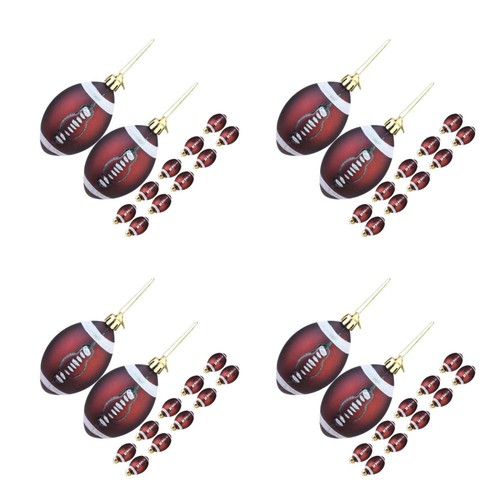  12 Pcs Ball Hanging Decoration Football Ornamets Sports Ornaments Decorations - Bild 19 von 19