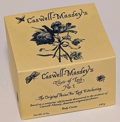 Caswell-Massey's    Elixir of Love No 1     Body Creme, Body Cream BIG 8 oz