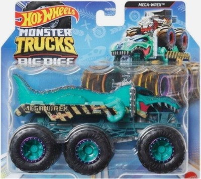 MEGA WREX - Big Rigs 6 Wheels Monster Trucks Hot Wheels Truck Auto Die-cast 1:64
