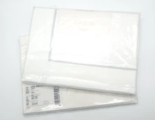 FRETTE Bourdon Euro Sham White Galena Set of 2 shams New GL25024