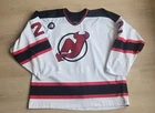 2005 -06 Malakhov New Jersey Devils Game Used Worn Hockey Jersey MeiGray