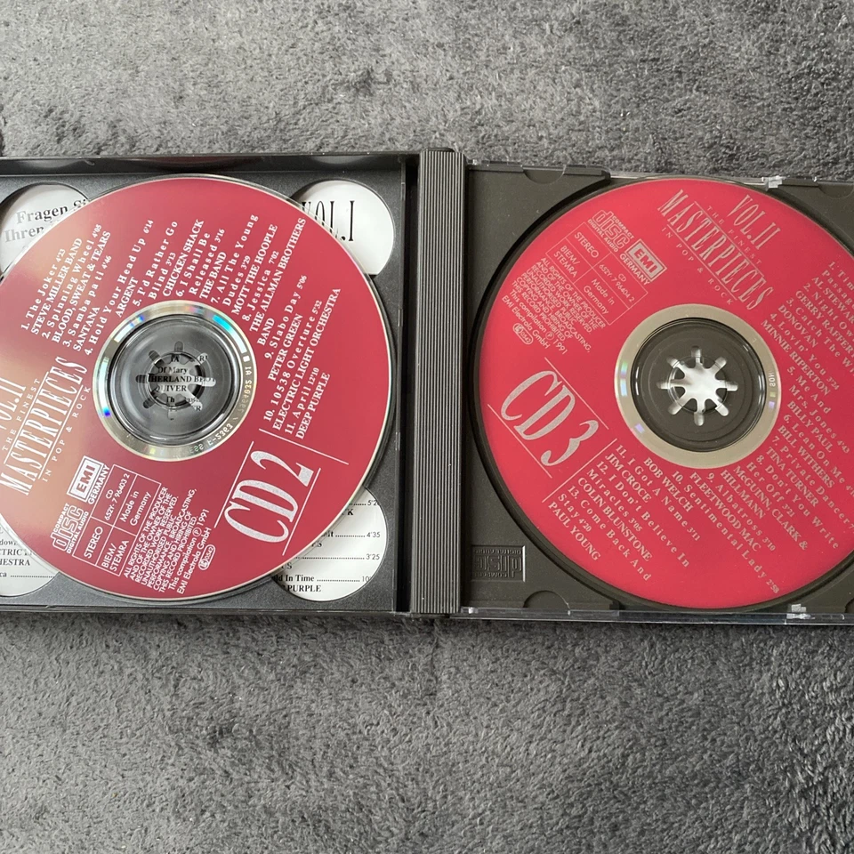 CD Various Artists - The Finest Masterpieces In Pop & Rock Vol. II  (3 CD Box) - Bild 3 von 4