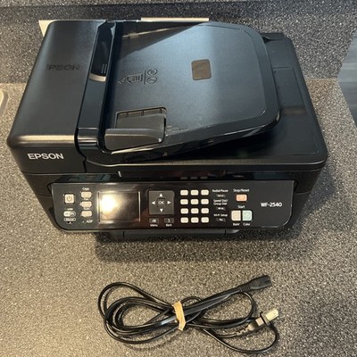 Epson WorkForce WF-2540 All-In-One Inkjet Color Printer With Ink