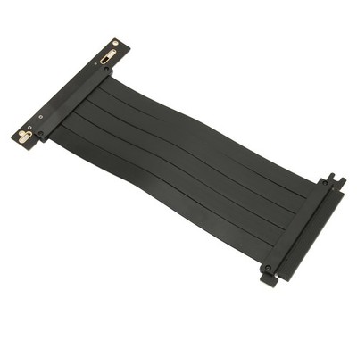 PCIE 4.0 X16 Riser Cable High Speed Flexible 90 Degree Right Angle PCIE Port G 
