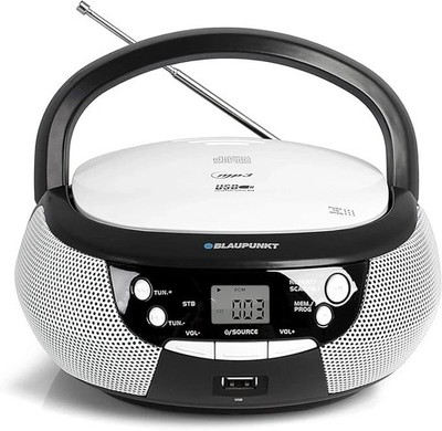 Blaupunkt FM PLL cd/mp3/usb boombox b4 pll bk Batteriebetrieb Möglich