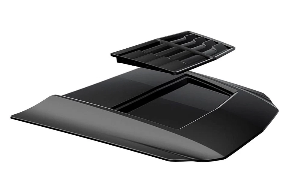 For Chevy Colorado 2016-2022 Air Design Satin Black Hood Scoop - Изображение 2 из 4