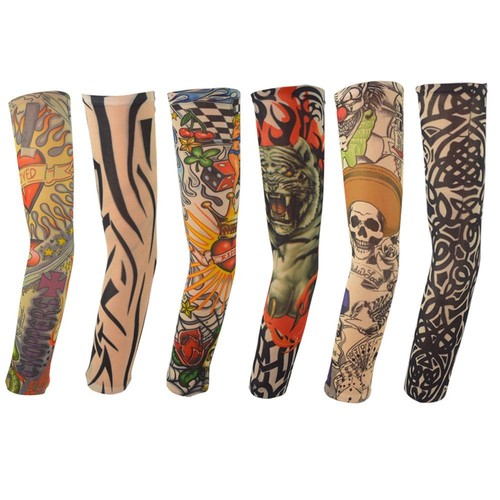 6 mangas de compresión para tatuajes y protectores solares - Bild 6 von 6
