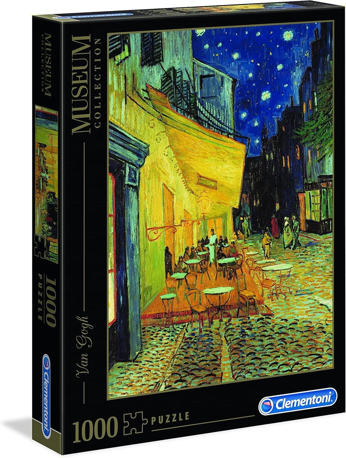 Van Gogh Cafe Terrace Puzzle 1000 Piece Museum Collection Jigsaw Puzzle