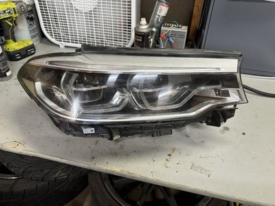 OEM For 2017-2020 BMW 5 Series G30 G31 Xenon LED AFS Adaptive Headlights LH+RH
