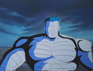 1993 X Men Animated Series Cartoon Colossus Animation Cel Season 2 Red Dawn