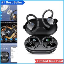 Wireless Bluetooth Earbuds 68hrs Playtime Sport Earphones with LED Display ENC