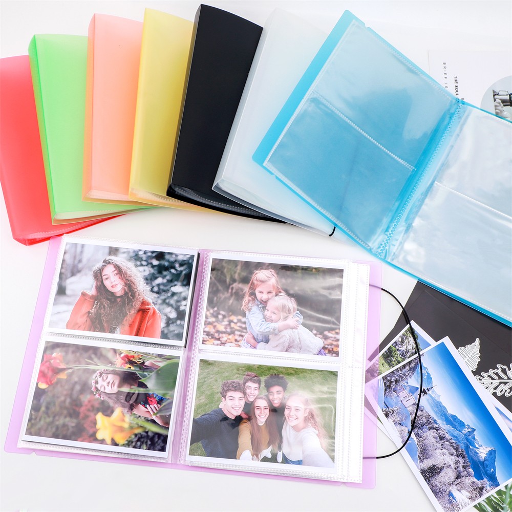80 Pockets Sticker Photo Storage Album Cutting Dies Stamp Storage Organizer