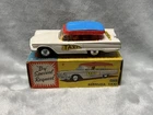 Vintage Corgi Toys 430 Bermuda Taxi In Original Box Blue & Red Roof NM