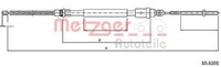 Bremsseil Seilzug Feststellbremse Metzger Autoteile 10.6201 FüR Peugeot 406 8E