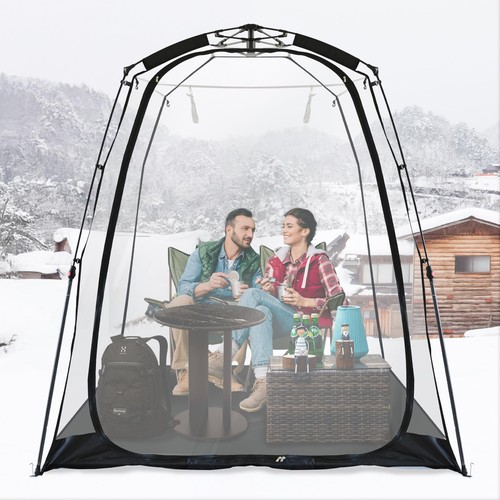 Screen House Pop Up Canopy, Portable Tent for Camping Outdoor Gazebo Weatherp...