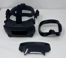 Valve Index VR Headset With Face Cushion Plastic Cover Fully Functional