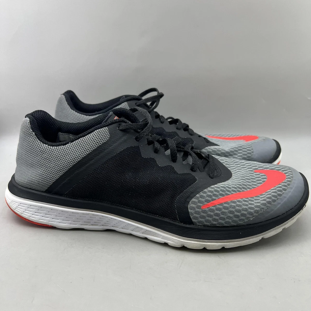 Nike FS Lite Trainer 3 Mens‎ Training Sneakers Black Red Size 11.5 Nike FS Lite Run 3 Sneakers for Men for Sale | Authenticity  main image 4