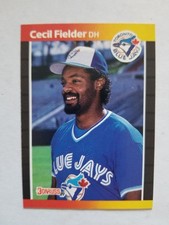 1989 Donruss #442 Cecil Fielder Toronto Blue Jays