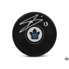Mats Sundin Autographed Toronto Maple Leafs Rubber Puck