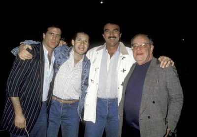 Ted Danson Steve Guttenberg Tom Selleck Jack Weston 1987 Old Photo