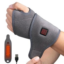 Wrist Heating Pad Pain Relief Heated Wrist Wrap for Carpal Tunnel, Sprains, Sore