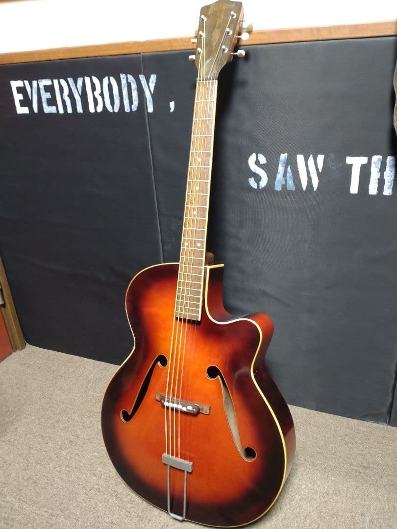 希少！62年framus 5/54 アーチトップギター［ジャンク］ Full Acoustic Guitar Framus 5/54 Archtop Sunburst 1962 Made in