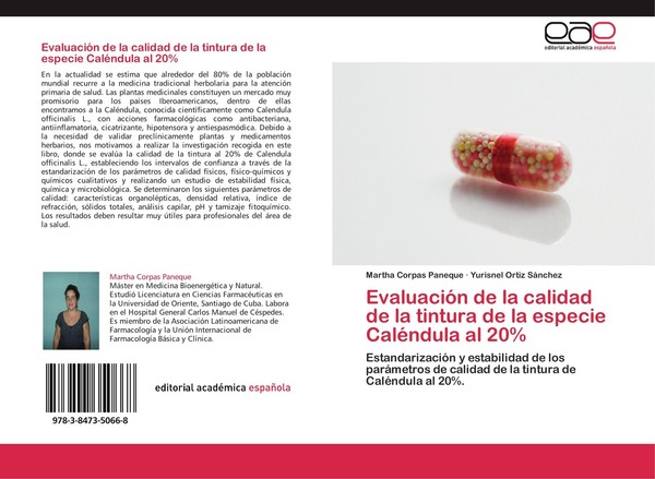 EvaluacióN De La Calidad De La Tintura De La Especie CaléNdula Al 20% Yurisnel O-image