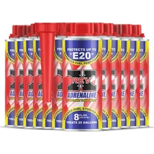 REV-X Adrenaline Gasoline Fuel Additive - 8 fl. oz. (12 Pack)