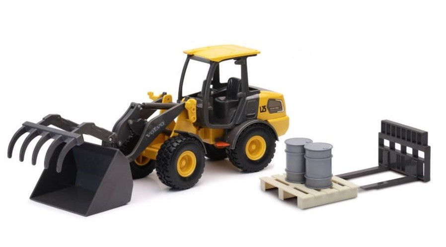 NEWRAY,VOLVO L25 loader with accessories, 1/18, NEW32206 | eBay